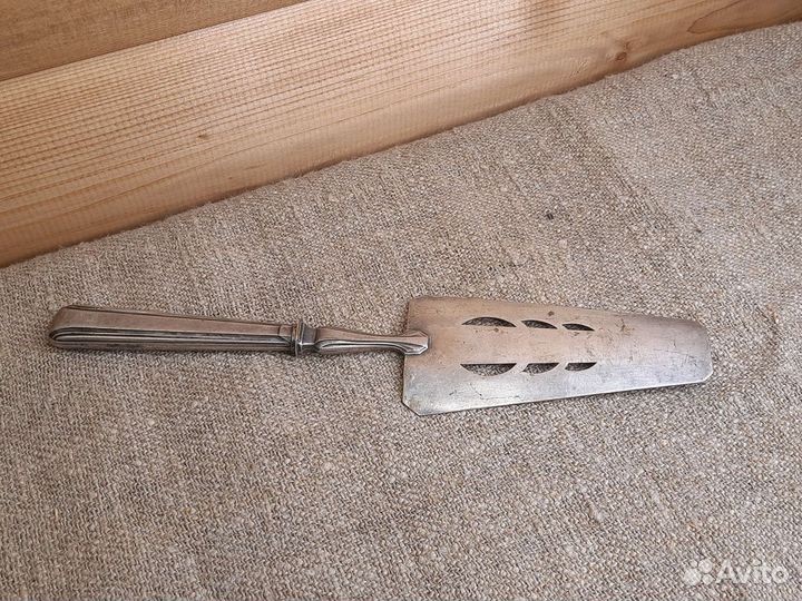 Нож и лопатка Для Торта Серебрение 19-20 Век