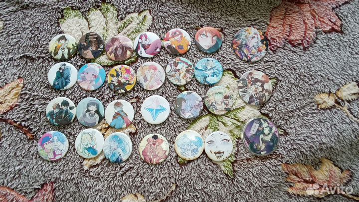 Значки с аниме
