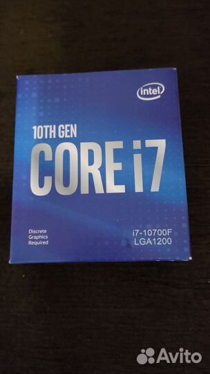 Процессор Intel Core i7 10700F BOX