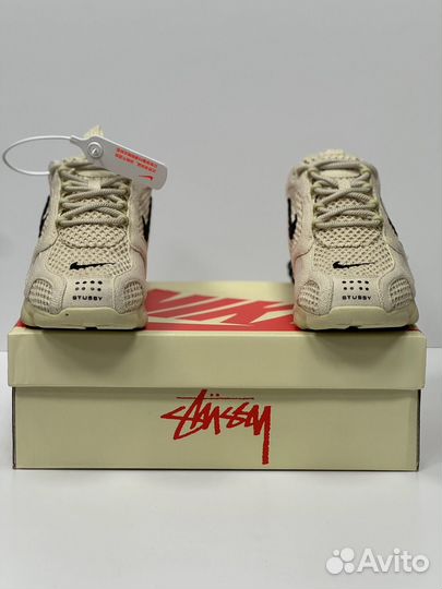 Nike Air Zoom Spiridon Cage 2 Stussy Fossil