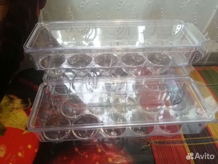 Контейнеры пластиковые для яйцо