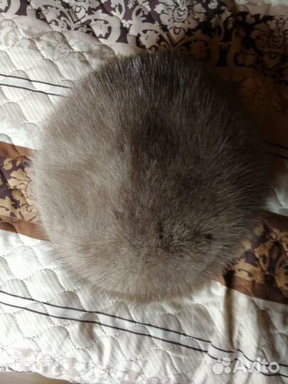 Шапка-кепка норковая. Размер 53-54