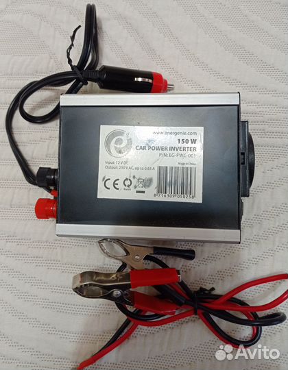 Инвертор автомобильный car power inverter DC-AC