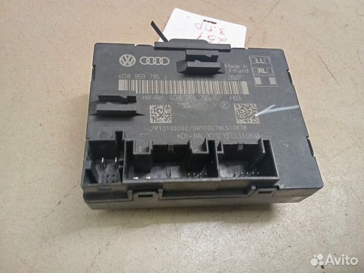 Блок комфорта двери задний правый Audi A6 C7 CDN