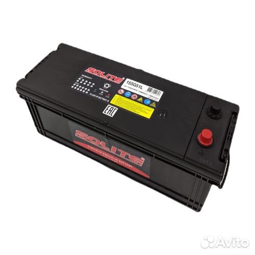 Аккумулятор Solite 155G51L (150Ач, 1000А)