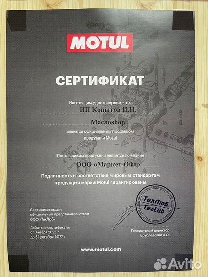 Motul Outboard 2T