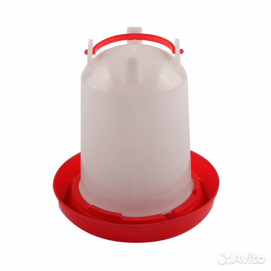 Поилка для кур вакуумная 1,5 л с ручкой