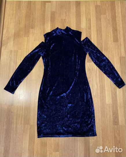 Платье праздничное под бархат