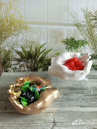 Гипсовая ваза 