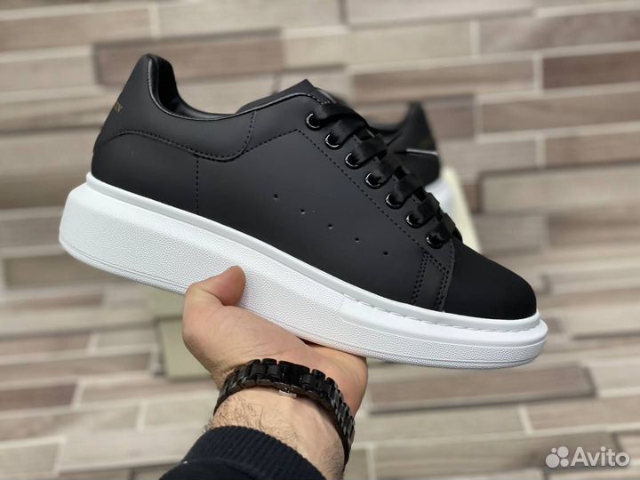 Кроссовки Alexander McQueen Black White (36-45)