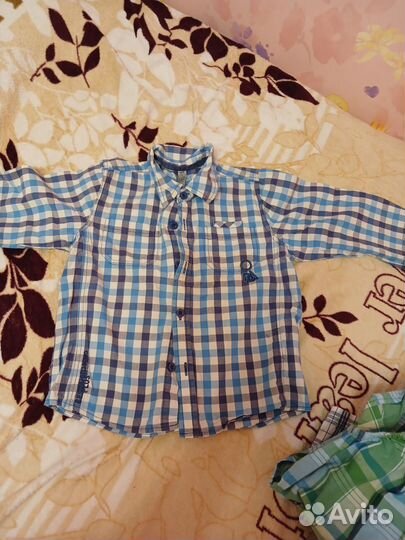 Рубашка для мальчика 92