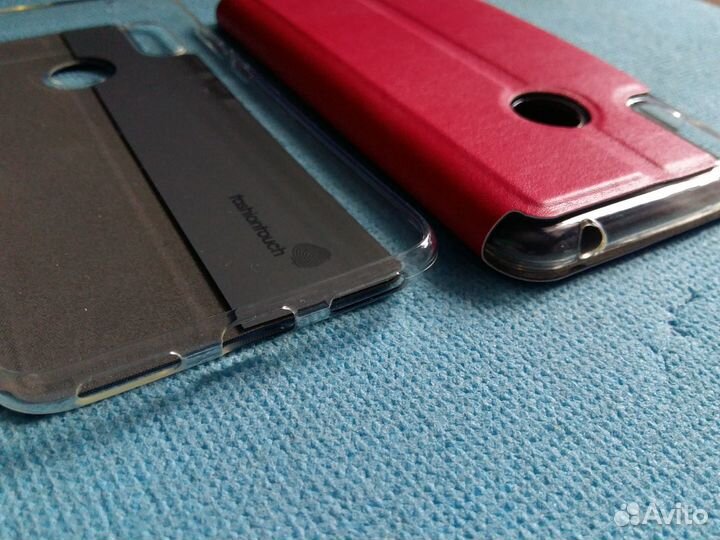 Чехлы для huawei Y7 (2019) 3 цвета и накладка