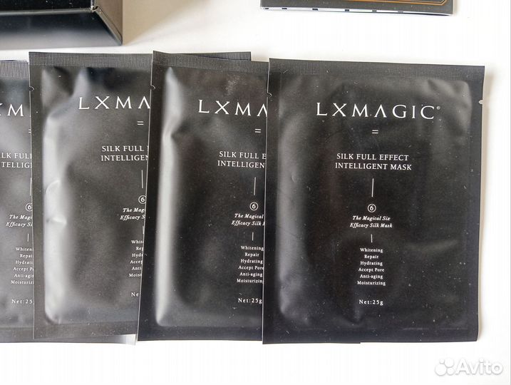 Набор люксовых масок для лица LXmagic 6шт