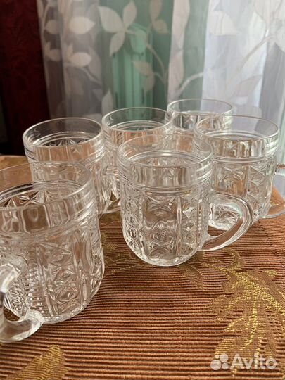 Хрустальные кружки