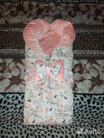 Конверт на выписку для девочки