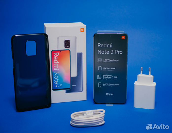 Xiaomi Redmi Note 9 PRO 6/128gb+Наушники -Гарантия