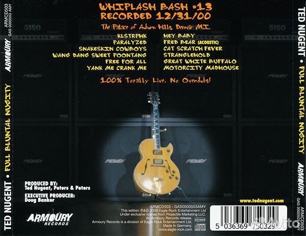 Ted Nugent - Full Bluntal Nugity (CD)