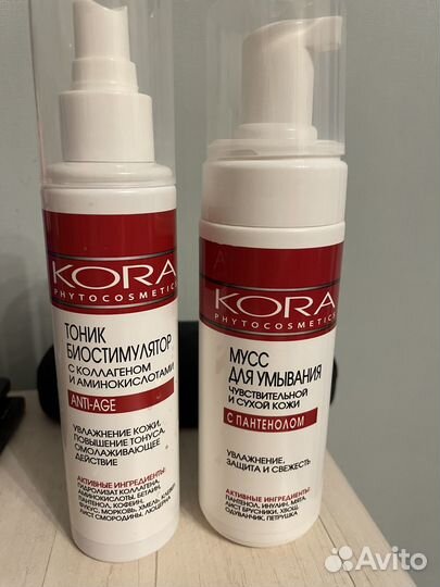 Пенка для умывания тоник кора