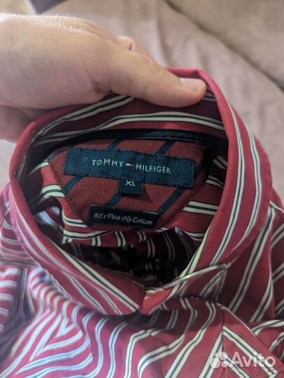 Tommy hilfiger рубашка xl