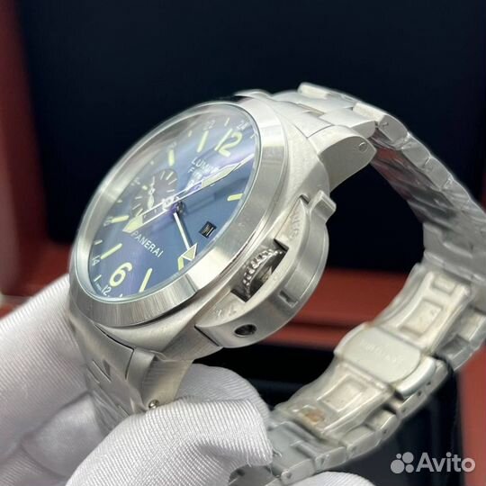 Мужские тяжёлые часы Panerai Luminor механика