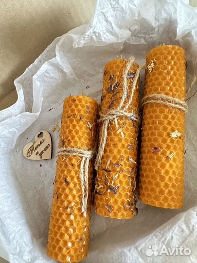 Свечи из пчелиного воска