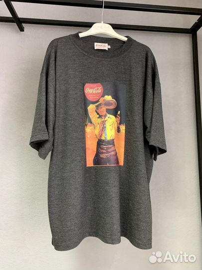 Редчайшая коллекционная футболка Coca Cola, винтаж