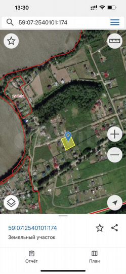 Участок 18 сот. (ИЖС)