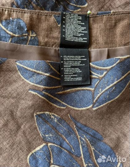 Юбка лен 46-48