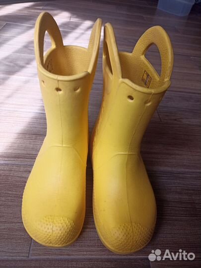 Резиновые сапоги crocs