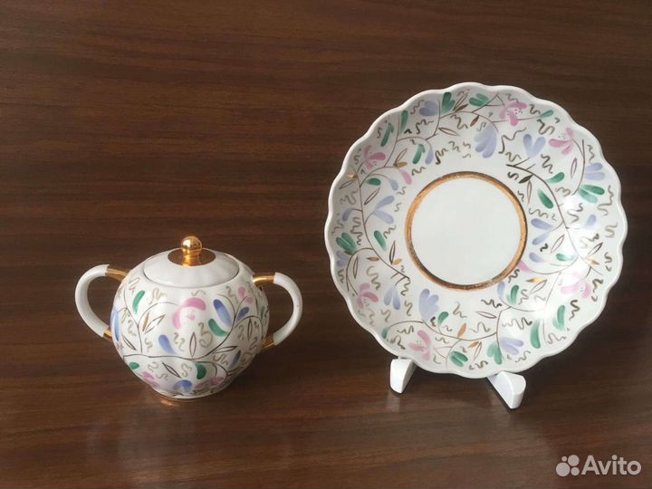 Чайный сервиз лфз СССР 3 предмета