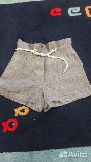Шорты женские льняные Mango