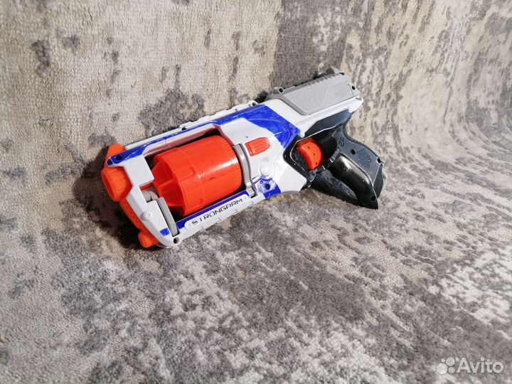 Бластер Нерф Элит Стронгарм. Nerf Elite Strongarm