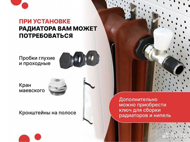Чугунные радиаторы отопления