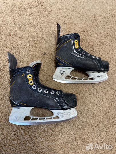 Хоккейные коньки bauer 33 размер