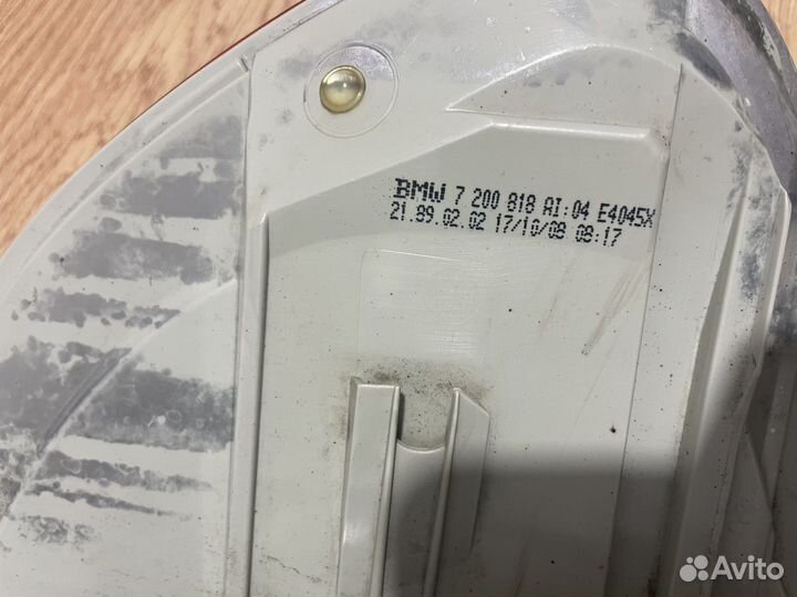 Фонарь задний правый на крыло бмв е70 дорест