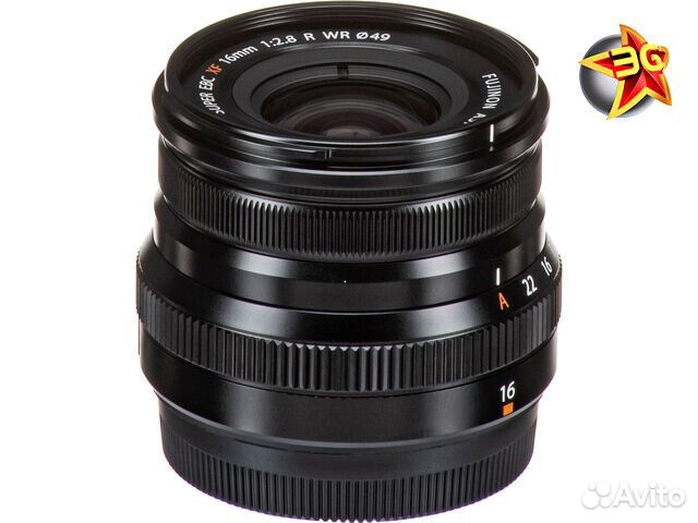 Объектив Fujifilm Fujinon XF 16mm f/2.8R WR Black