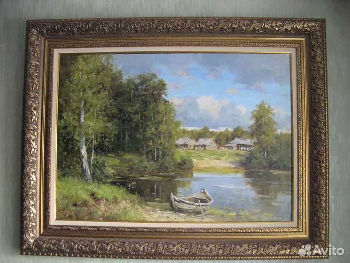 Авторские картины маслом на холсте Багет