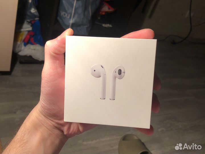 Airpods 2 беспроводная зарядка оригинал