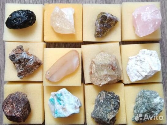 Коллекция минералов и горных пород