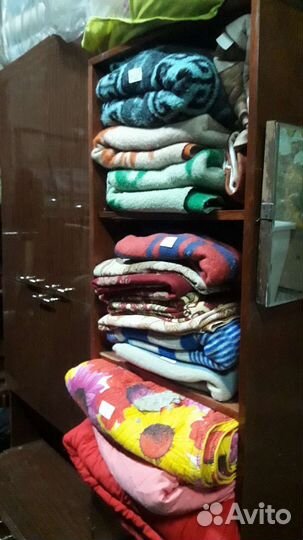 Одеяло и подушки б/у