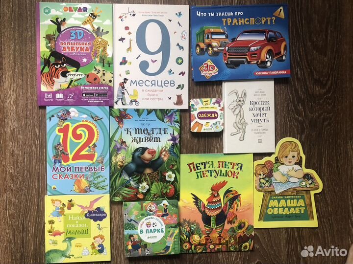 Книги (цена за 1 ед.)