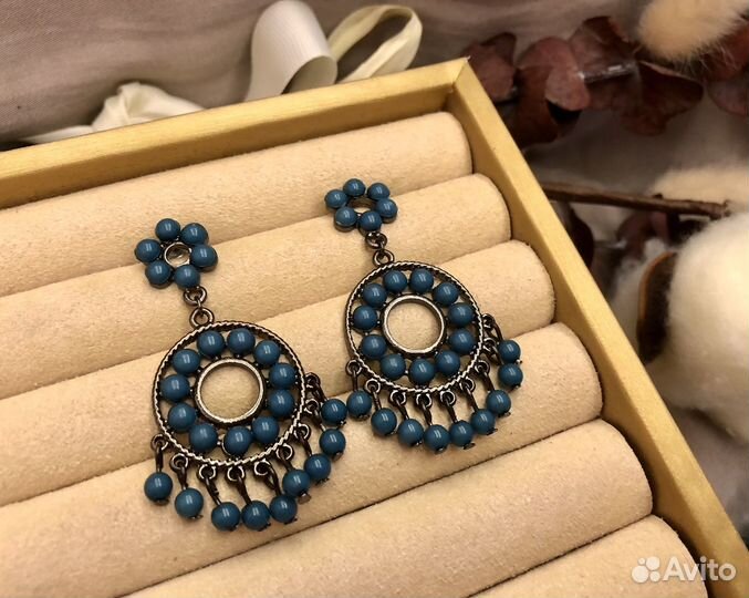 Серьги винтаж Шотландия