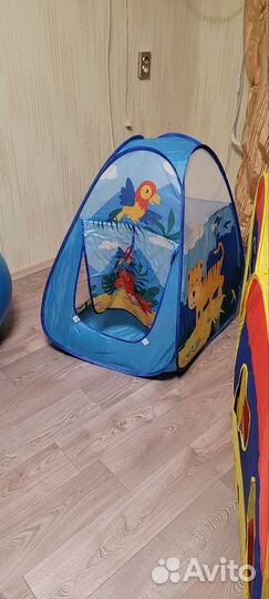 Палатка, детский бассейн