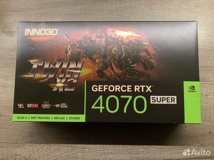 Видеокарта inno3d rtx4070 super