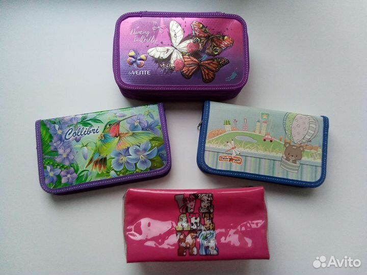 Пенал школьный + всё для школы