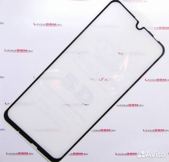 Защитное стекло для Honor 10i Черное#12418