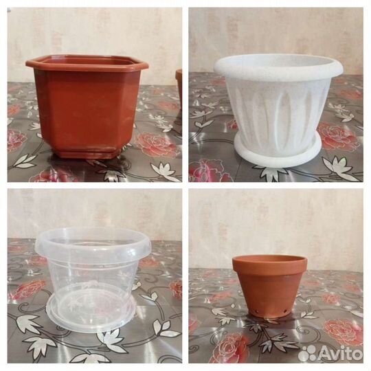 Цветочные горшки