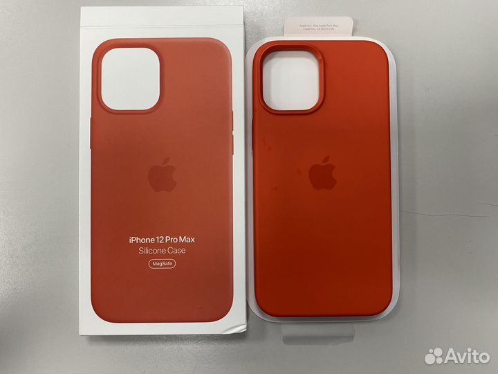 Силиконовый чехол MagSafe iPhone 12 Pro Max ориг
