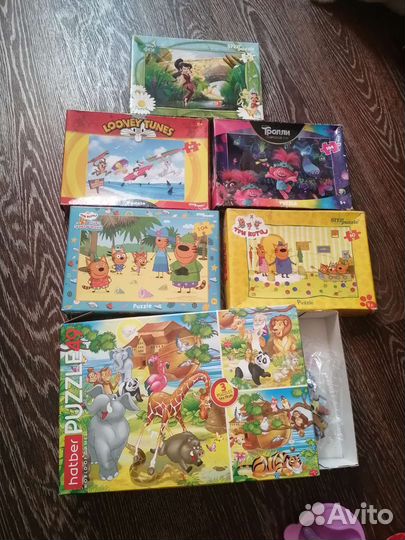 Игрушки пакетом для девочки