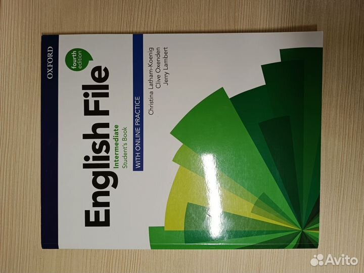 Учебник по английскому English File intermediate